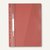 Durable Einhänge-Sichthefter DIN A4, mit Abheftleiste, rot, 25 Stück, 2560-03