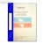 FolderSys Schnellhefter A4, PP, transparent blau, VE 40 Stück, 11001-46