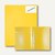 FolderSys Universal-Hefter, DIN A4+, PP, Klarsichttasche, gelb, 50 St., 11010-60