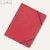 Bene Eckspannmappe Vario-Dreiflügel DIN A4, Karton 390 g/m², rot, 110700RT