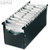 Veloflex Hängeregister Box f. 190 CD/DVDs, 165x305x150 mm, PP, schwarz, 2501000