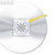 Veloflex selbstklebende CD-Halter, für 1 CD, PVC, 100 Stück, 2801000