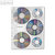 CD-Hüllen zum Abheften für 3 CDs:Produktabbildung 2