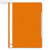 Veloflex Schnellhefter VELOFORM®, A4, PVC, glasklar/orange, 25 Stück, 4742030