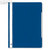 Veloflex Schnellhefter VELOFORM®, A4, PVC, glasklar/blau, 25 Stück, 4742050