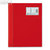 Veloflex Schnellhefter VELOFORM® DIN A4, PVC, Namensschild, rot, 10 St., 4743021