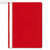 Veloflex Schnellhefter VELOFORM®, A4, PP, transparent/rot, 20 Stück, 4748021