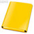 Klettheftbox/Sammelmappe, Klettverschluss, 320 x 230 x 33 mm, gelb, 12 St.