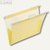 FolderSys PP-Hängemappe, CD Tasche innen, gelb, 20 Stück, 70045-64