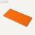 Briefumschläge mit Seidenfutter DL, 100g/m², orange gerippt, 100 St., 16400221