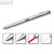 Nobo Laserpointer 4-in-1, Reichweite: 150 m, silber, 1902262