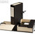 officio Dokumentensammler/-Box mit Schleife, für DIN A4+, schwarz/creme, 330761