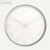 KARLSSON Wanduhr 'Mr.White Numbers', Ø 37.5 cm, Stahl poliert, KA4383