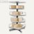 Moll Rotafile Quadrat-Säule 'Multifile SQ', 4 Etagen, Ahorn, 457854