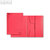 LEITZ Jurismappe DIN A5, Karton 320 g/m², bis 250 Blatt, rot, 3925-00-25