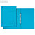 LEITZ Spiralhefter DIN A4, Karton 320 g/qm, 250 Blatt, blau, 25 Stück,3040-00-35