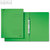LEITZ Spiralhefter DIN A4, Karton 320 g/qm, 250 Blatt, grün, 25 Stück,3040-00-55