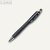 BIC ReAction Druckkugelschreiber, 0.4mm, federnd + stoßdämpfend, schwarz,8575462