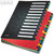 LEITZ Pultordner Deskorganizer Color, DIN A4, 1-24 / A-Z, schwarz, 5914-00-95