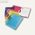 LEITZ Klemmhefter ColorClip Rainbow, DIN A4, PP, sortiert, 24 Stück, 4176-00-99