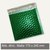 Geschenk-Luftpolstertaschen 170 x 245 mm, haftklebend, grün metallic, 200 St.