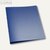 officio Ringbuch DIN A4, 2 Ringe - Ringdurchmesser: 25 mm, blau-transparent