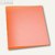 officio Ringbuch DIN A4, 2 Ringe - Ringdurchmesser: 25 mm, orange-transparent