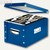 LEITZ Snap'n'Store Hängemappen-Box für 25/50 Akten, blau, 6067-00-35