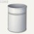 Durable Papierkorb, 15 Liter, (Ø)26 cm, perforiert, Metall, lichtgrau, 330010