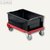 Durable Rollwagen Lagertrolley, rot, 4 Rollen, 2 fix 2 beweglich, 1809693180