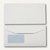 Kuvertierhüllen C6/5, 114 x 229 mm, 110g/m², Fenster, Offset, weiß, 500 St.