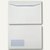Kuvertierhüllen DIN C5 162 x 229 mm 90g/qm Fenster offset weiß 500 St.:Produktabbildung 1