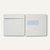 Briefumschläge 170 x 170 mm, Fenster, Nassklebend, Offset 100 g/qm, weiß, 500 St