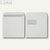 Briefumschläge 220 x 220 mm, mit Fenster, selbstklebend, weiß, 100g/qm, 500 St.