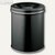 Durable Papierkorb SAFE, 15 Liter, rund, mit Flammenlöschkopf, schwarz, 330501