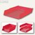 Durable Briefablageschale ECONOMY, A4, stapelbar, rot, 10er Pack, 1701567080