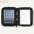 Tablet-PC Hülle, Aufsteller, Block, passend für iPad, Lederimitat, schwarz