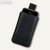 Alassio iPhone 5 Hülle mit Zugband, Nappaleder, schwarz, 43076