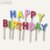 Buchstabenkerzen-Set Happy Birthday:Produktabbildung 1