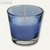 Papstar Glas mit Wachsfüllung, Ø 90 mm, H 80 mm, dunkelblau, 4er-Pack, 81384