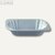 Papstar Imbiss-Schalen m. Anfasser, oval, 300 ml, PP, weiß, 2.000 Stück, 12138