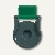 Laurel Kunststoff-Foldback-Klammer BRUTUS, 19 mm, grün, 12 Stück, 0716-60
