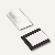 Kunststoff-Notizhalter CLIP TAB, selbstklebend, 20x24 mm, weiß, 100er Pack, 2882