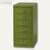 Bisley Basis Schubladenschrank DIN A4, 6 Schübe à 87 mm, grün, L296-604