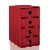 Rössler S.O.H.O. 4er Schubladenbox DIN A5, rot, 2er Pack, 1524452364