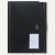FolderSys Eckspannersammelmappe JUMBO, DIN A4, Tasche, schwarz, 40St., 10028-30
