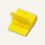 Kunststoff-Briefklemmer Zacko 1, 11 x 14 mm, bis 10 Blatt, gelb, 1000 Stück