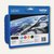 Brother Tintenpatrone MultiPack C/M/Y/bk, ca. 260 Seiten, LC985VALBP