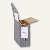 smartboxpro Archivbox für Hängemappen, Wellkarton, anthrazit/weiß, 226161310