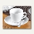 Esmeyer Bistro-Tassen 'Espresso', 0.10 l, Porzellan, weiß, 6 Stück, 433-214